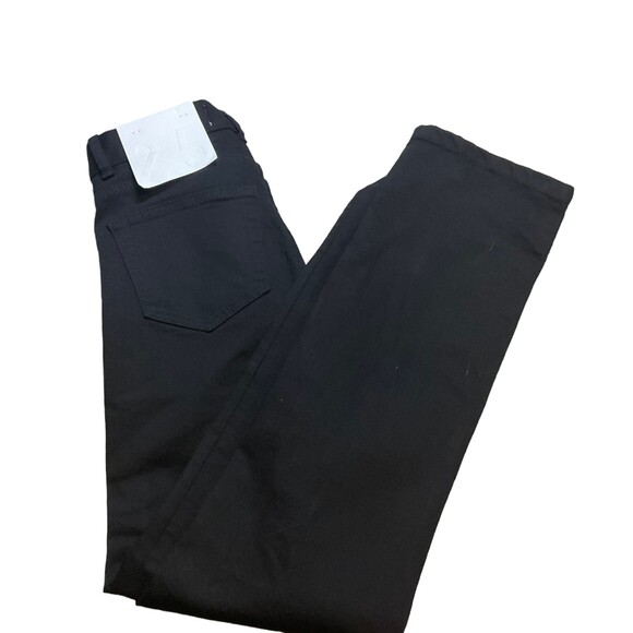 Jeanerica NWT Black EW004 High Waisted Straight Leg Eiffel Jean - Picture 2 of 8